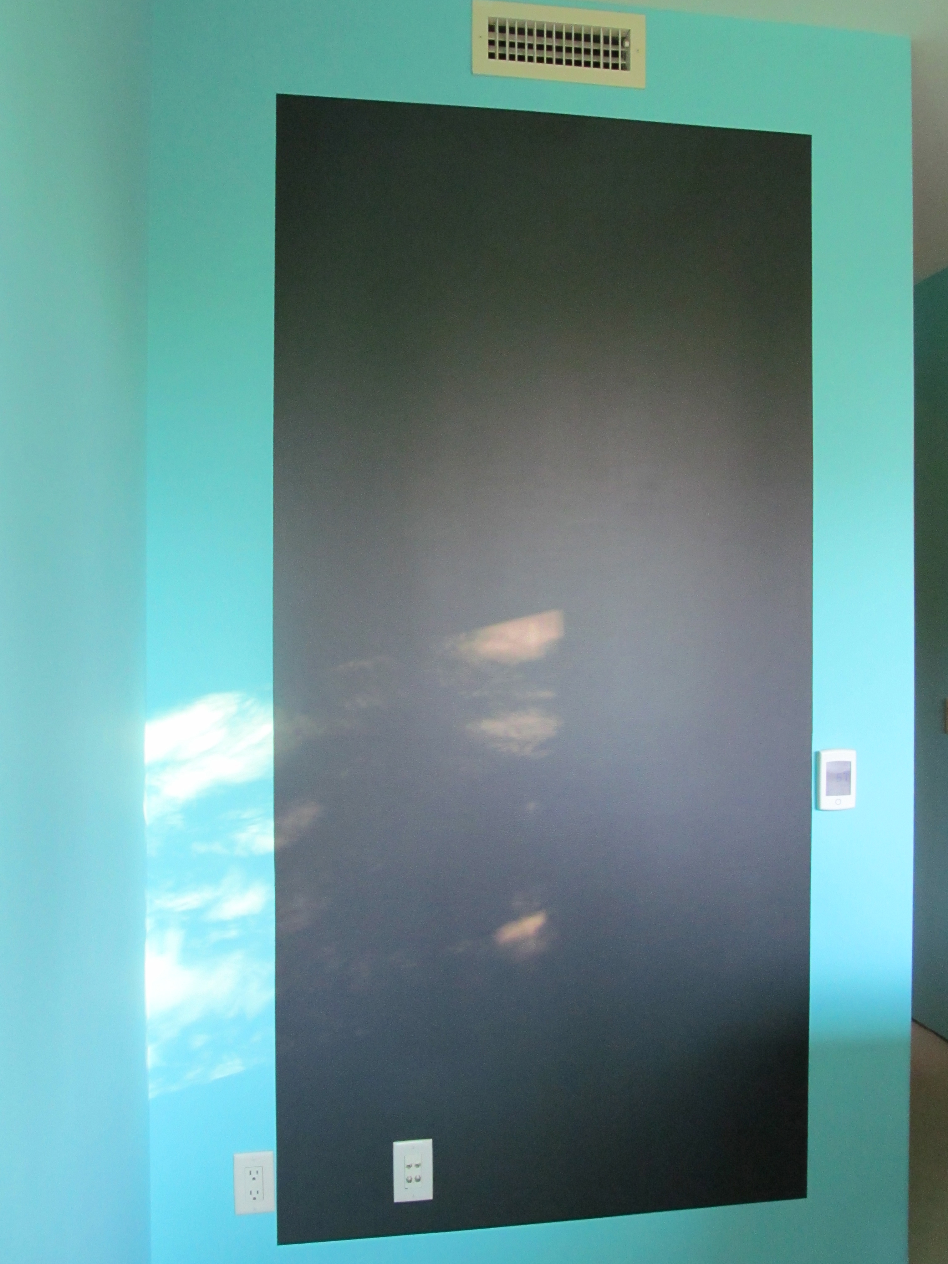 Benjamin Moore: Chalk Board Paint Walls: Mexicali Turquoise